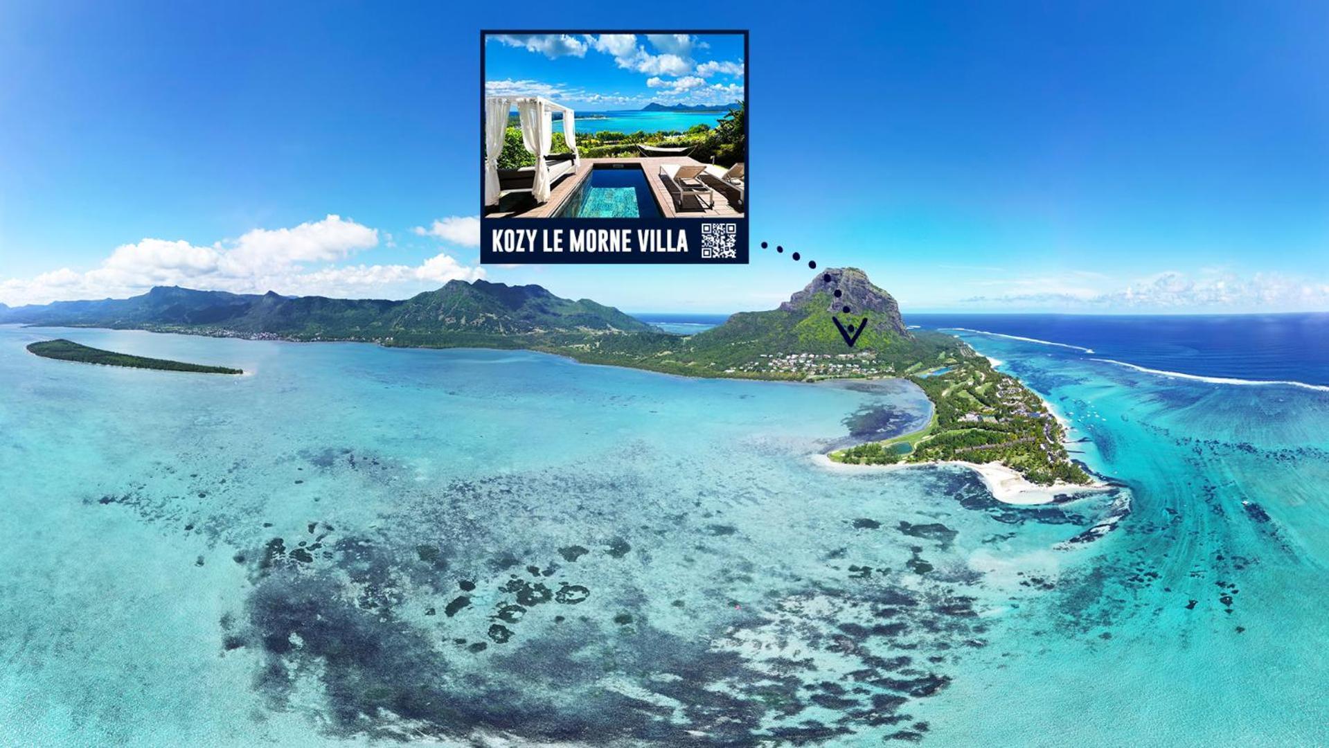 Kozy Le Morne Villa Bagian luar foto